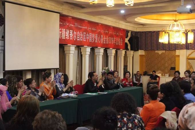 A community meeting in the assembly hall