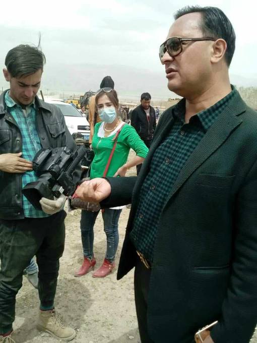 Speaking to residents in the aftermath