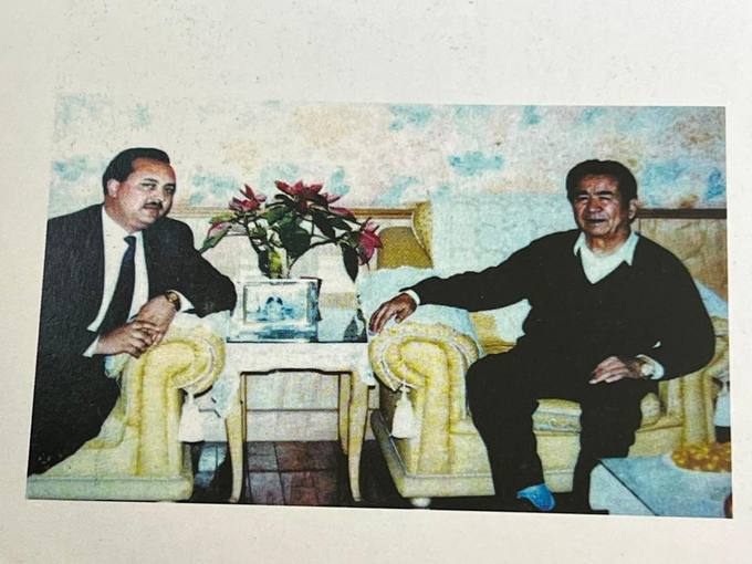 In conversation with a senior official (archive)